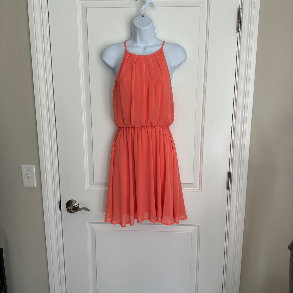 Lush Coral Dress